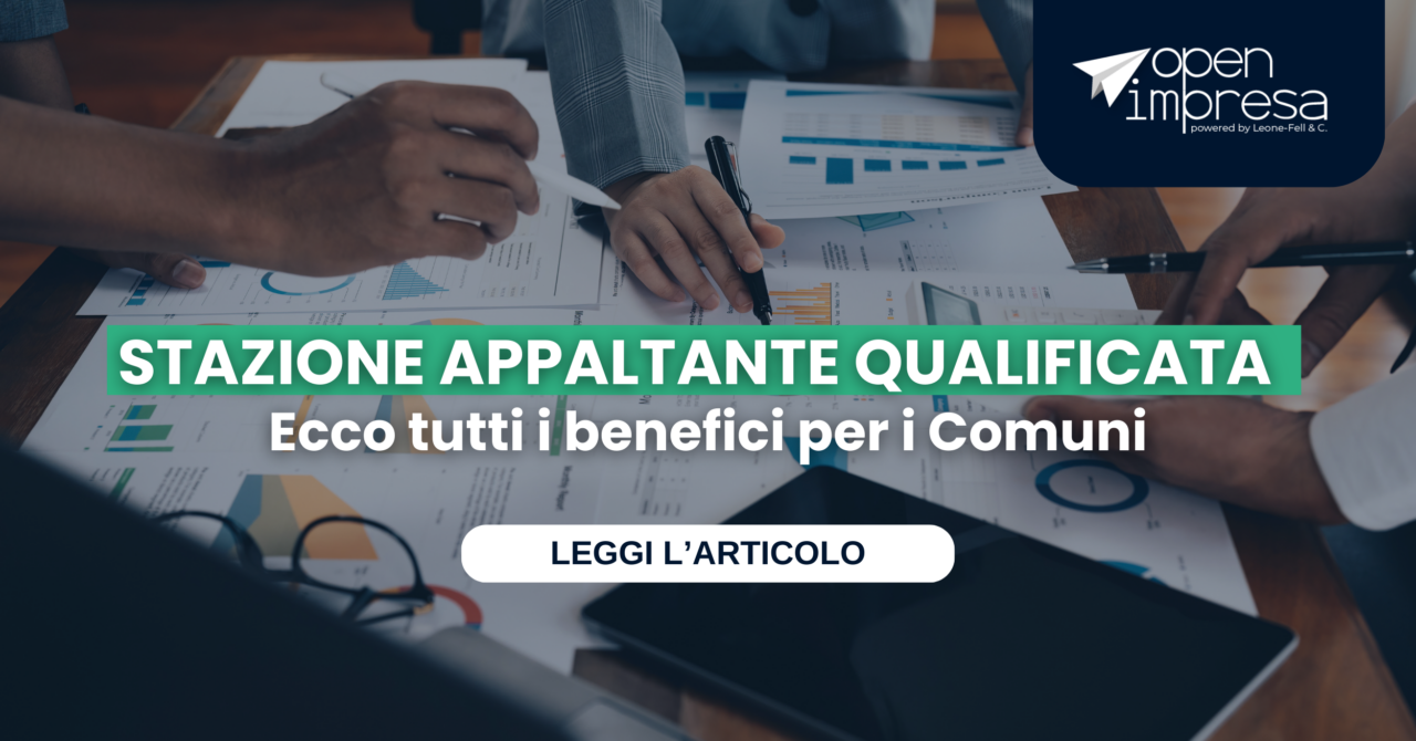 Stazione appaltante qualificata: i benefici per i Comuni