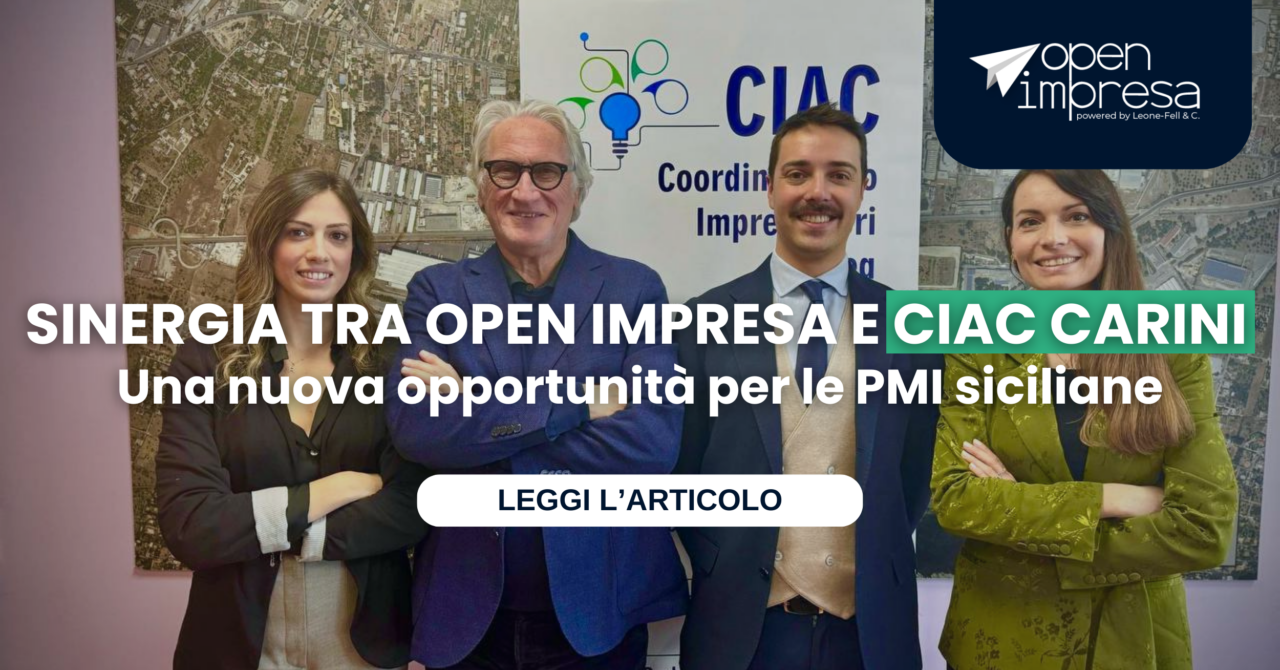 Open Impresa e CIAC Carini: una sinergia per le PMI siciliane